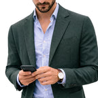 Thomas Men's Classic Knit Blazer